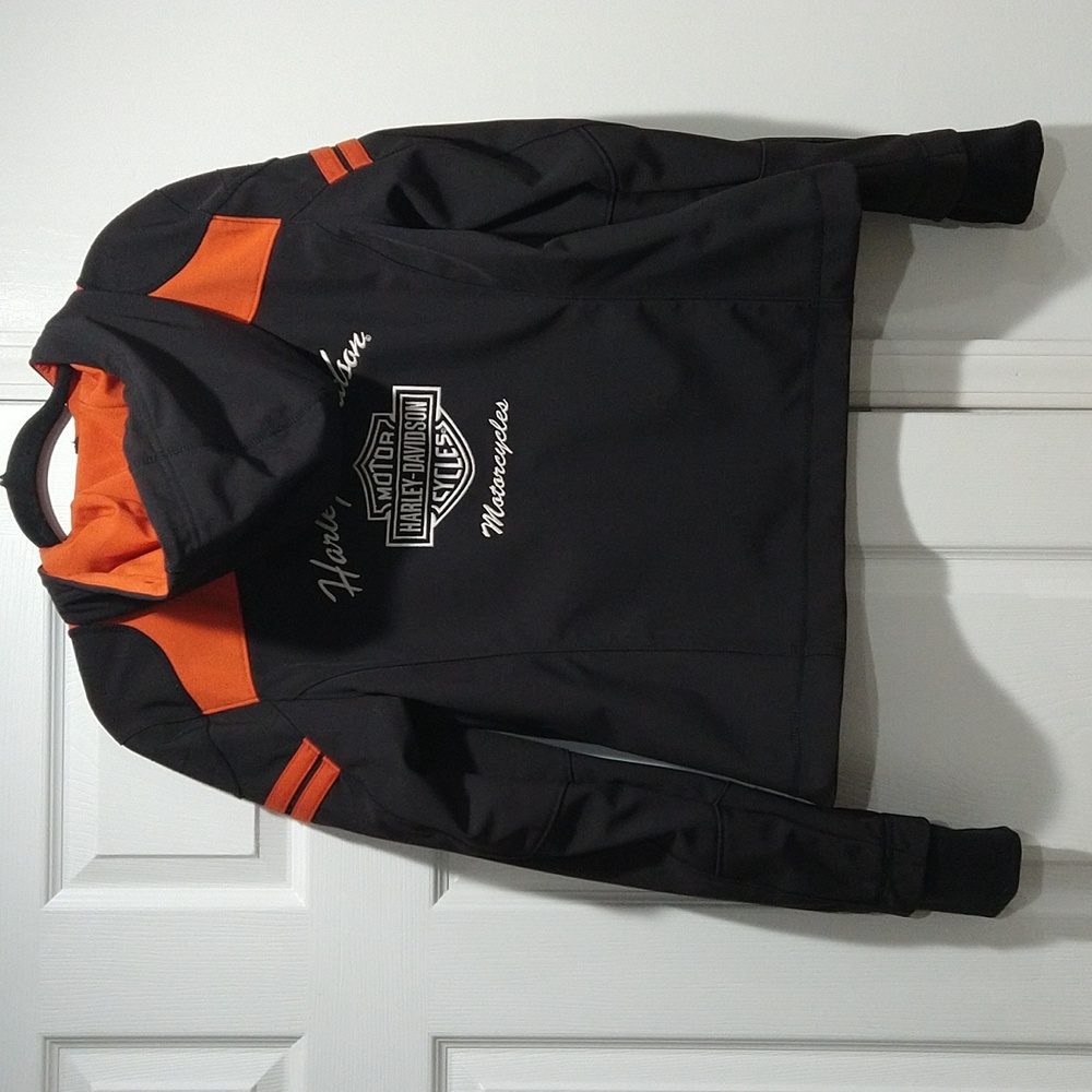 Harley-Davidson Hoodie Jacket with Thumb Holes - Picture 14 of 15